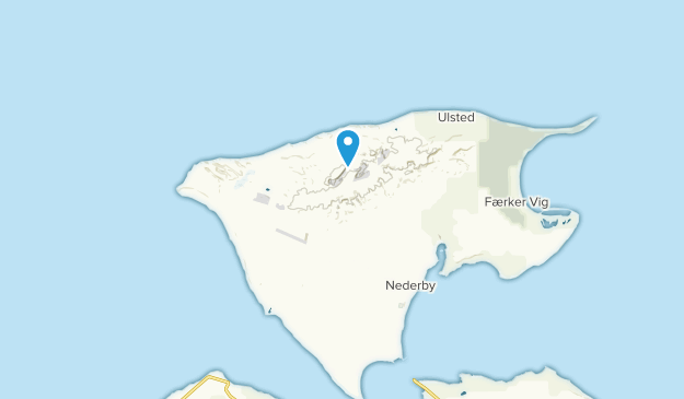 Fur, Jutlandia Central Map