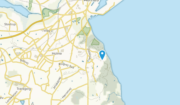Højbjerg, Jutlandia Central Map