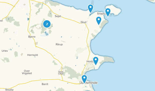 Juelsminde, Jutland-Central Map