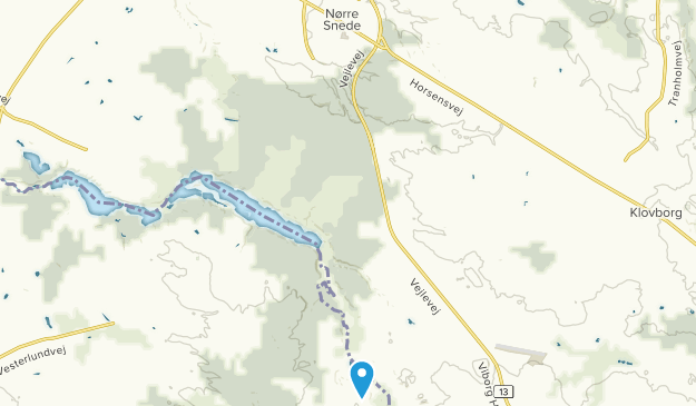 Nørre Snede, Central Denmark Map