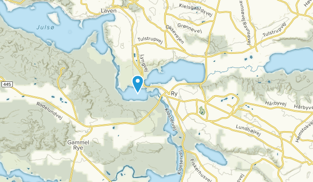 Ry, Jutlandia Central Map