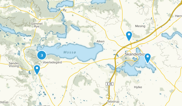 Skanderborg, Central Denmark Map