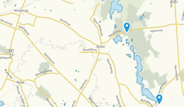 Vinderup, Central Denmark Map