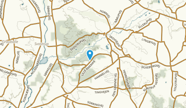 Gjern, Midtjylland Map