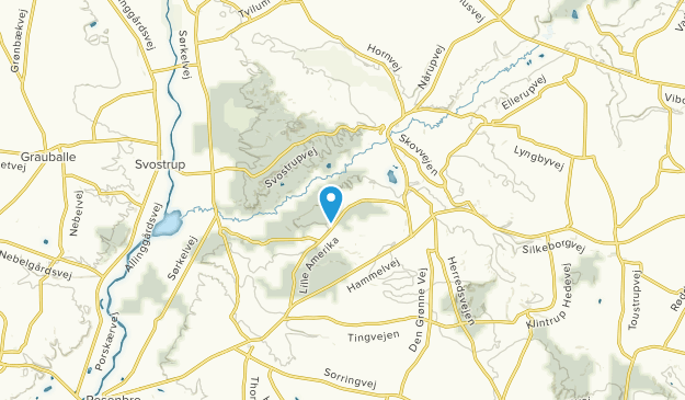 Gjern, Midtjylland Map