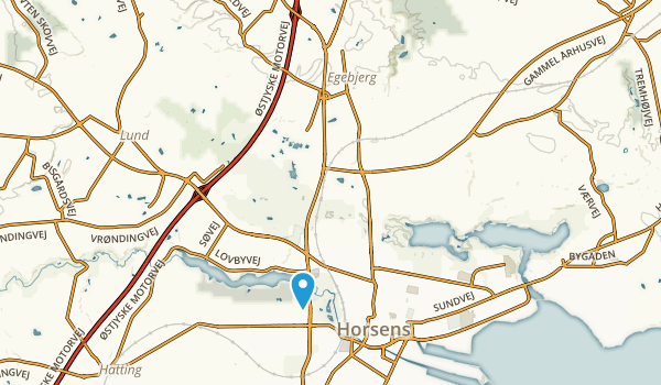 Horsens, Midtjylland Map