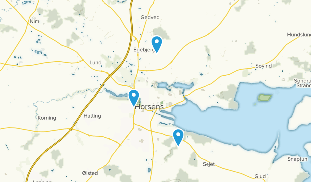Horsens, Midtjylland Map
