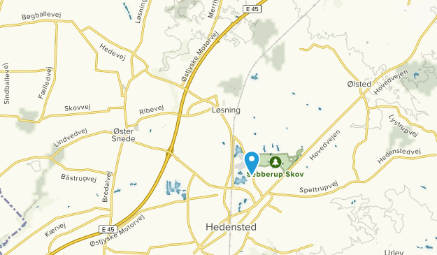 Løsning, Midtjylland Map