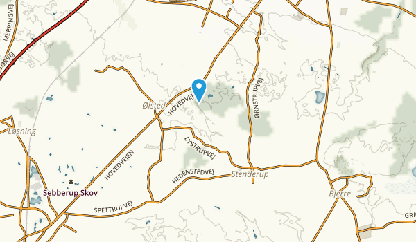Stenderup, Midtjylland Map