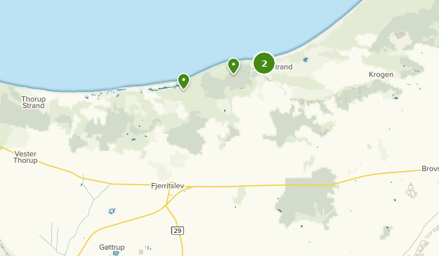 Fjerritslev, North Denmark Map