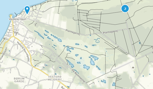 Læsø, North Denmark Map