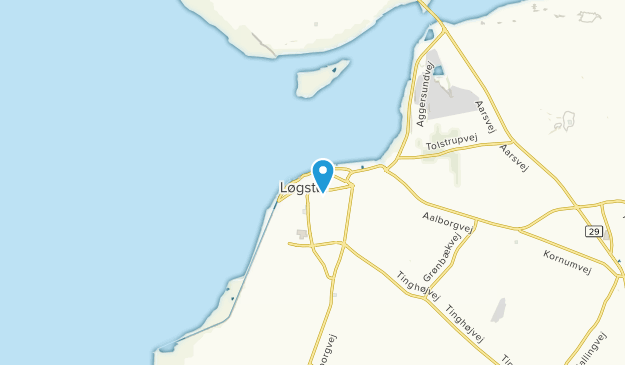 Løgstør, Jutlandia Septentrional Map