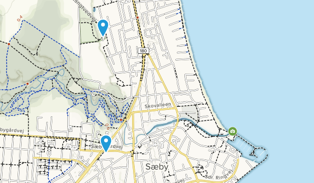 Sæby, Jutland-du-Nord Map