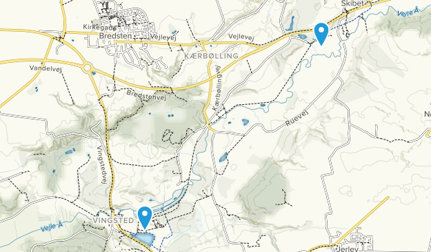 Bredsten, Region of Southern Denmark Map