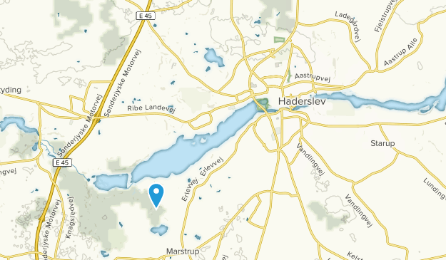 Haderslev, Danemark-du-Sud Map