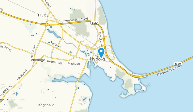 Nyborg, Danemark-du-Sud Map