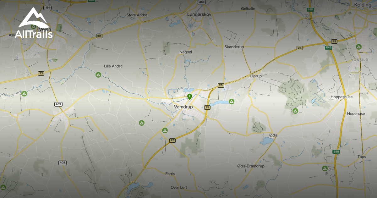 Vamdrup Map I sentieri più belli per bird watching in Vamdrup | AllTrails