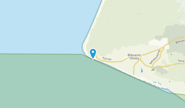 Blåvand, Syddanmark Map
