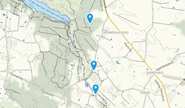 Nørre Tinnet, Syddanmark Map