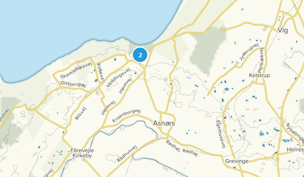 Asnæs, Selandia Map