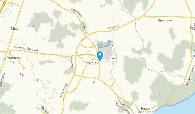 Faxe, Seeland Map