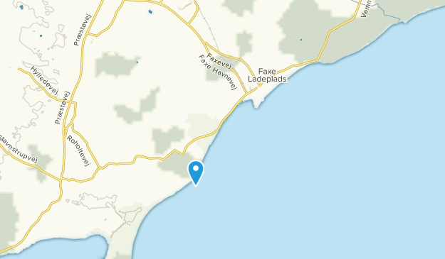 Faxe Ladeplads, Zealand Map