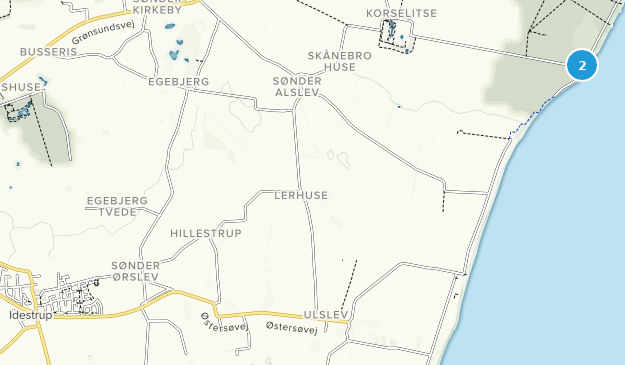 Idestrup, Zealand Map
