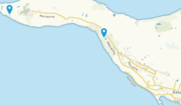 Kalundborg, Selandia Map