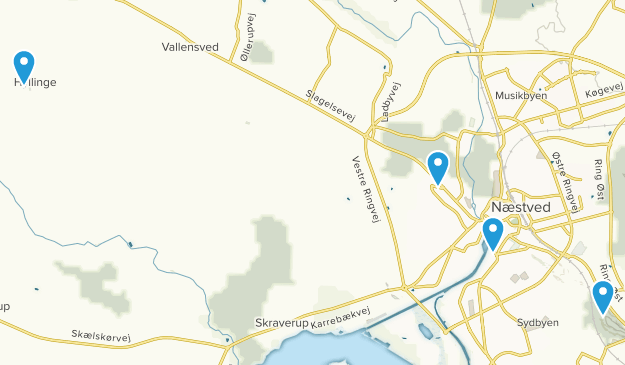 Næstved, Zealand Map