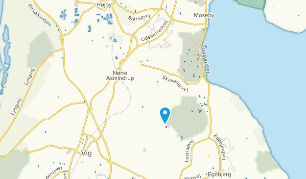 Nørre Asmindrup, Zealand Map