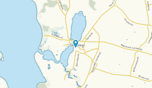 Skælskør, Selandia Map