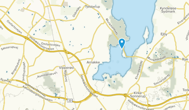 Vipperød, Seeland Map