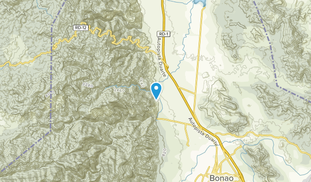 Bonao, Azua Map