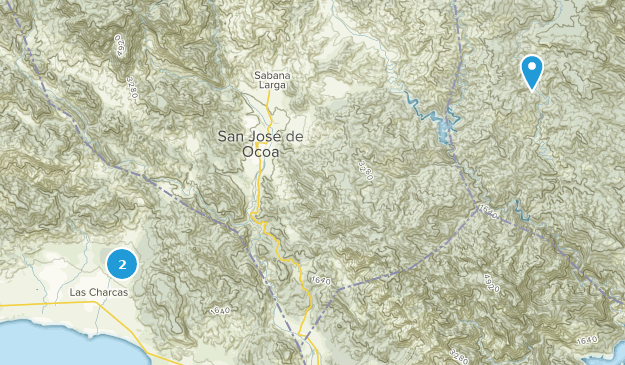 Las Charcas, Azua Map
