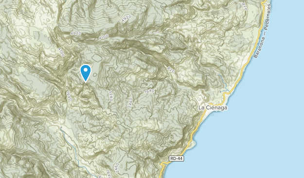 La Ciénaga, Barahona Map