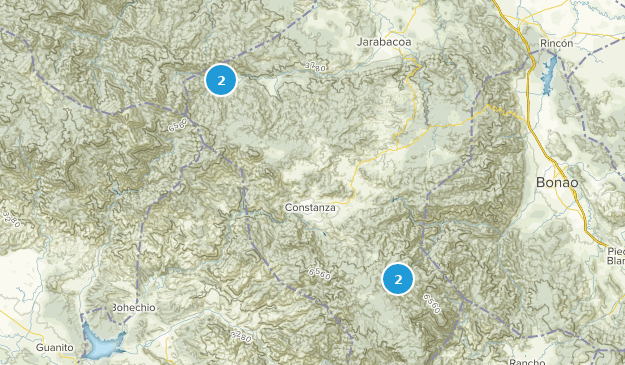 Constanza, La Vega Map