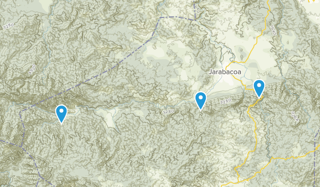 Jarabacoa, La Vega Map
