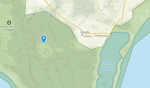 Oviedo, Pedernales Map