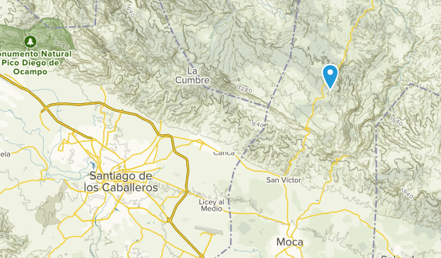Santiago de los Caballeros, Santiago Map