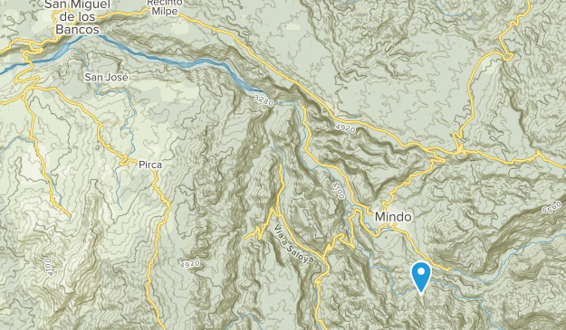 San Miguel de los Bancos, Pichincha Map