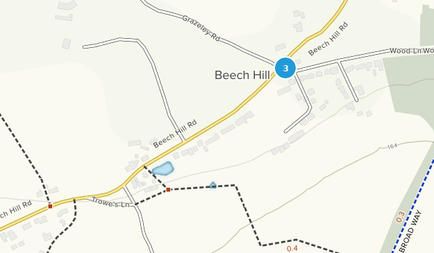 Beech Hill, Berkshire Map