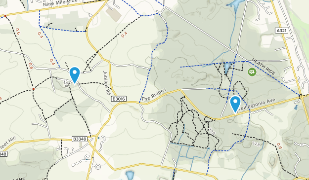 Finchampstead, Berkshire Map