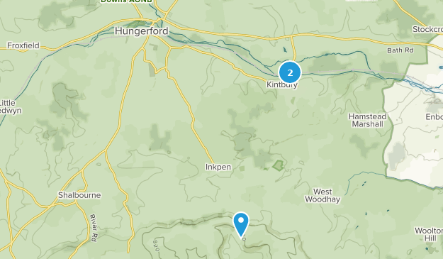 Hungerford, Berkshire Map