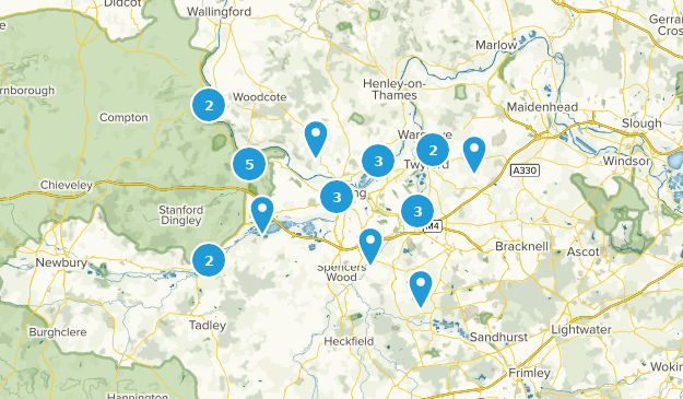 Reading, Berkshire Map