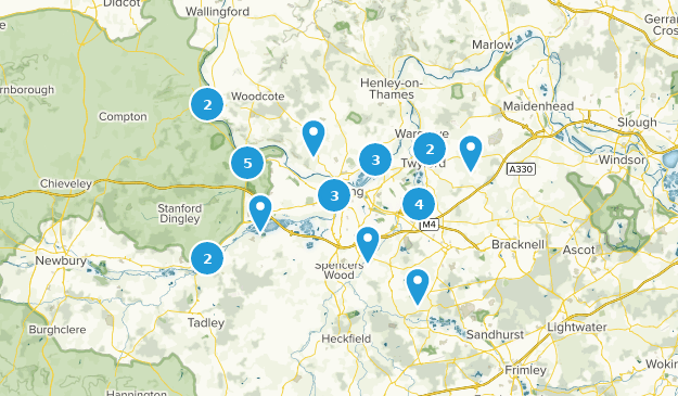 Reading, Berkshire Map
