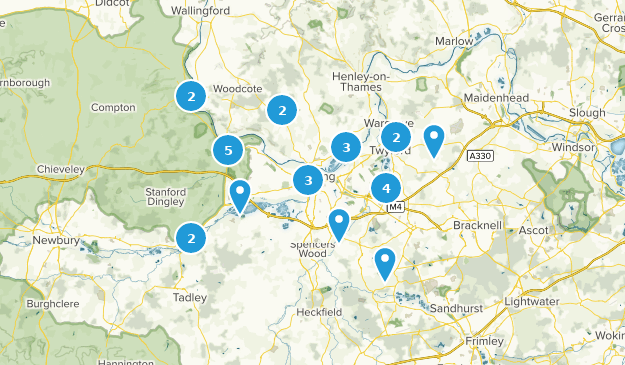 Reading, Berkshire Map
