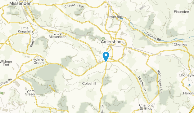 Amersham, Buckinghamshire Map