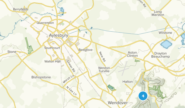 Aylesbury, Buckinghamshire Map
