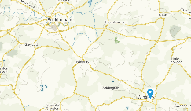 Buckingham, Buckinghamshire Map