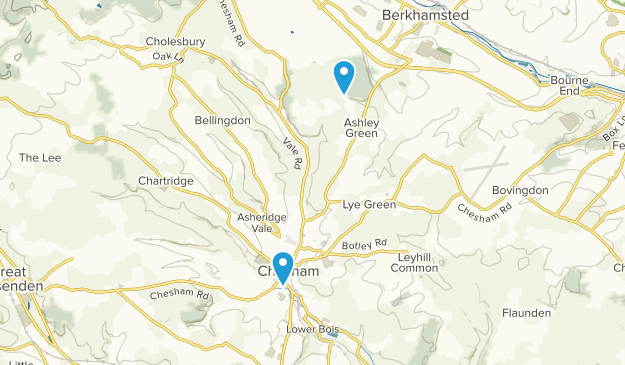 Chesham, Buckinghamshire Map